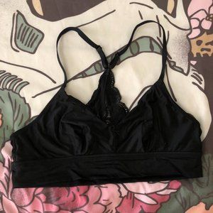 Black Aerie Racerback Bralette